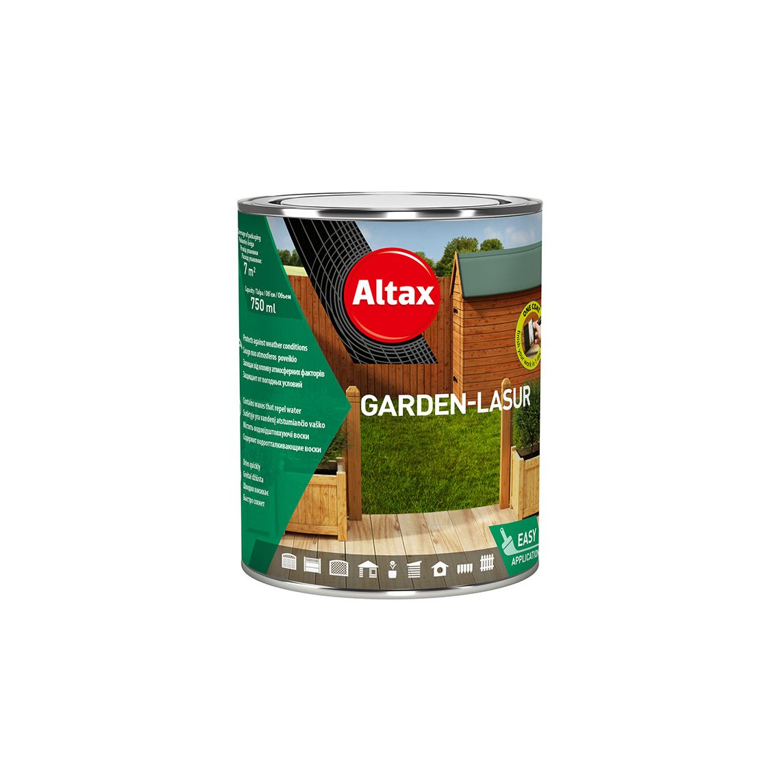 გარდენ ლაზური 750 ML  (ყავისფერი) — ლაზური